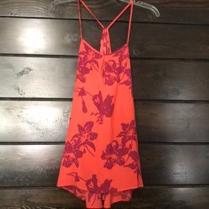Flowy Floral Tank Top